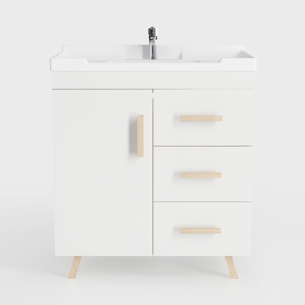 JOZZBY White Dresser for Bedroom, 7 Drawer Wooden