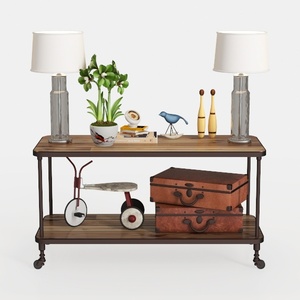 IBF Walnut Low Wide Bookcase, Vintage 63 Inch Long