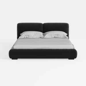 Tov Furniture Olafur Black Linen Queen Bed