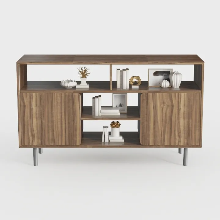 mopio Norwin Storage Cabinet, Modern Rustic