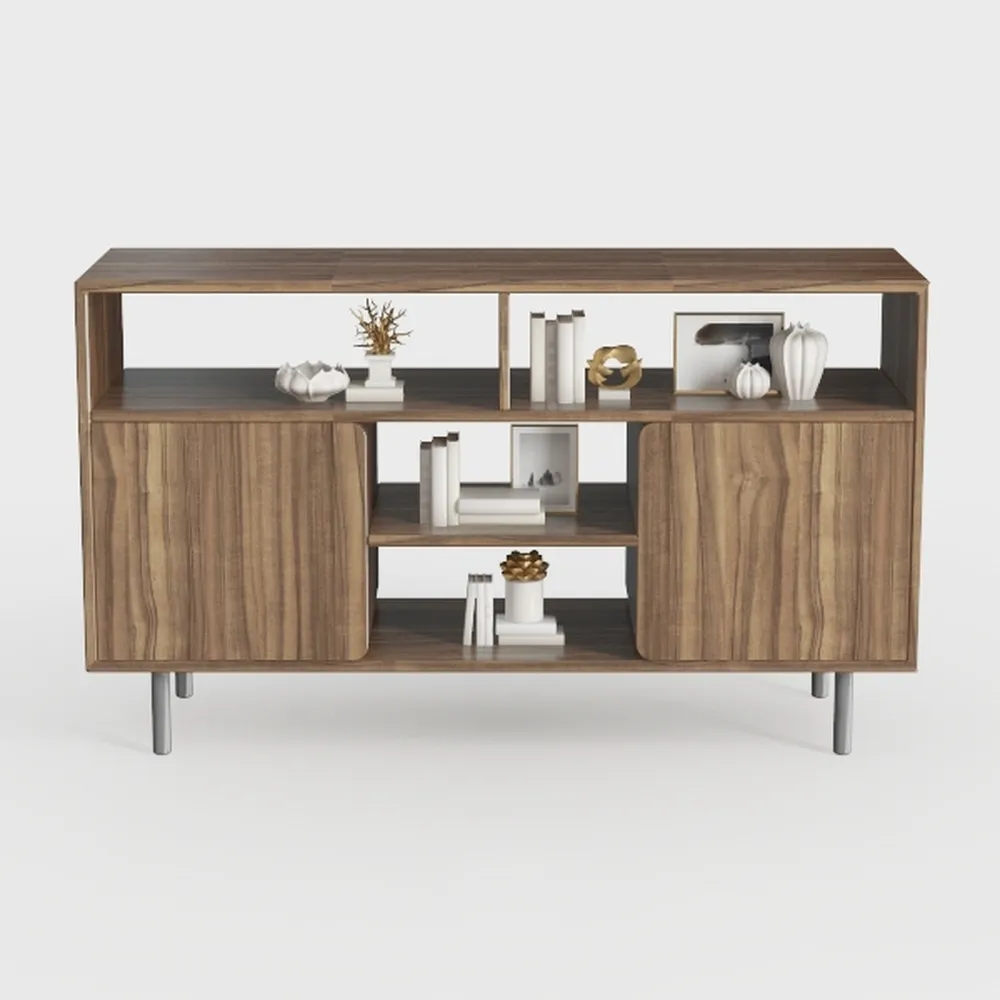 mopio Norwin Storage Cabinet, Modern Rustic