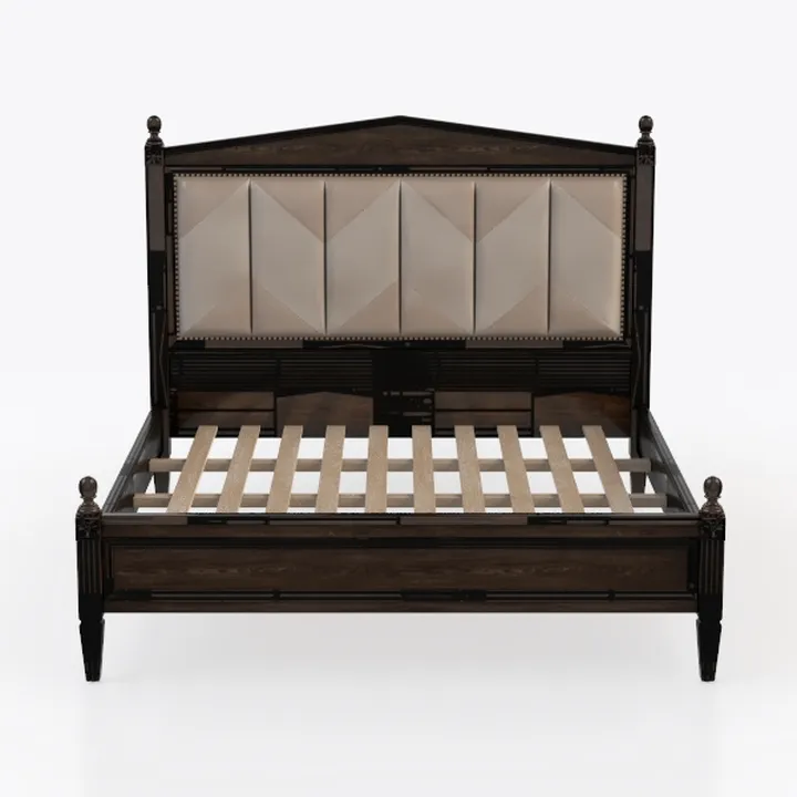 Sunset Trading Bahama Shutter Wood Queen Bed, Trop