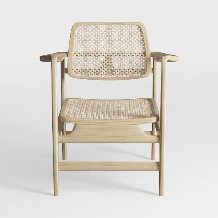 SAFAVIEH Home Collection Sijo Natural Teak Wood/Na