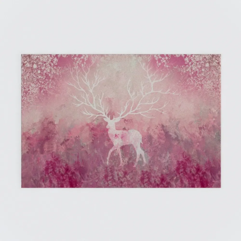 HOMORE Area Rug 4x6 Purple Rugs for Bedroom Living