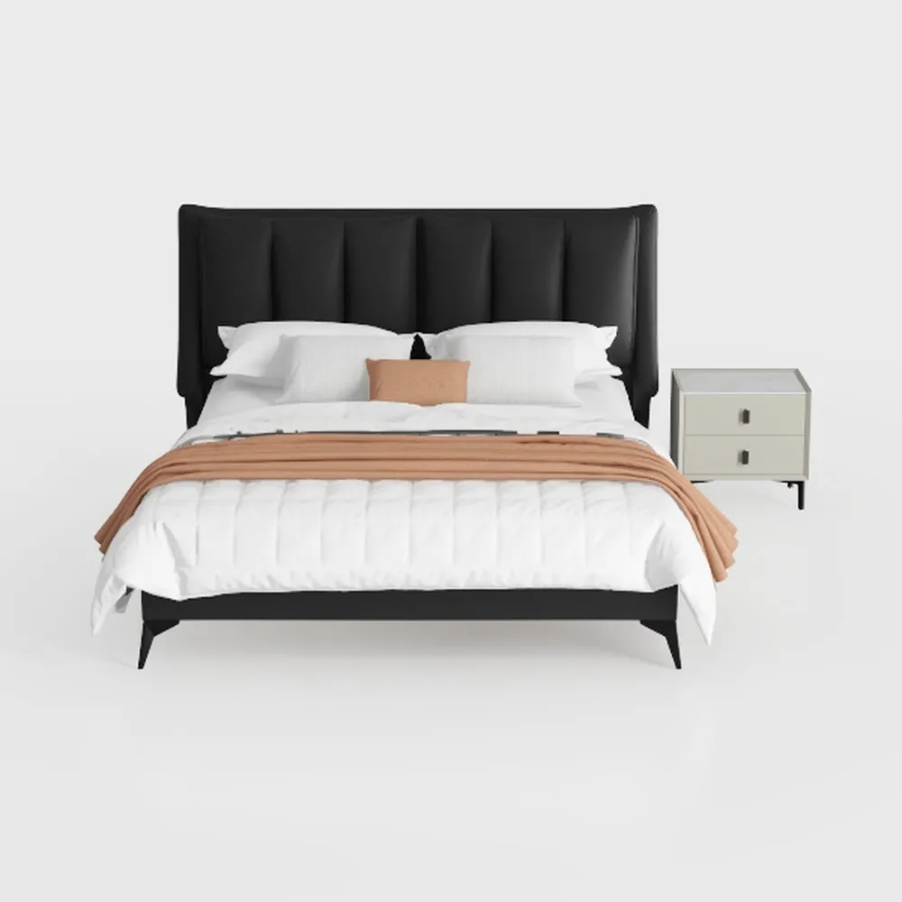 Queen Bed Frame with Headboard, Adjustable 