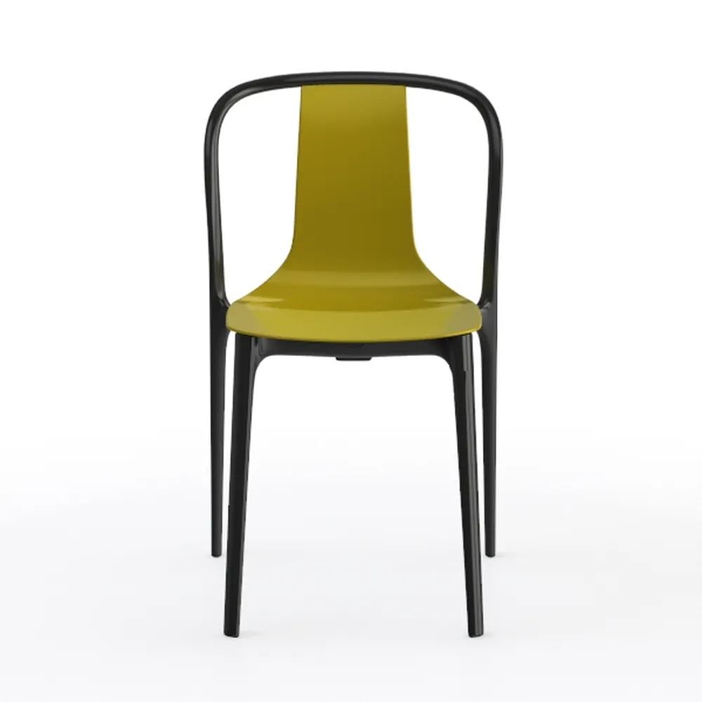 Modern Metal Dining Chair - Industrial Style