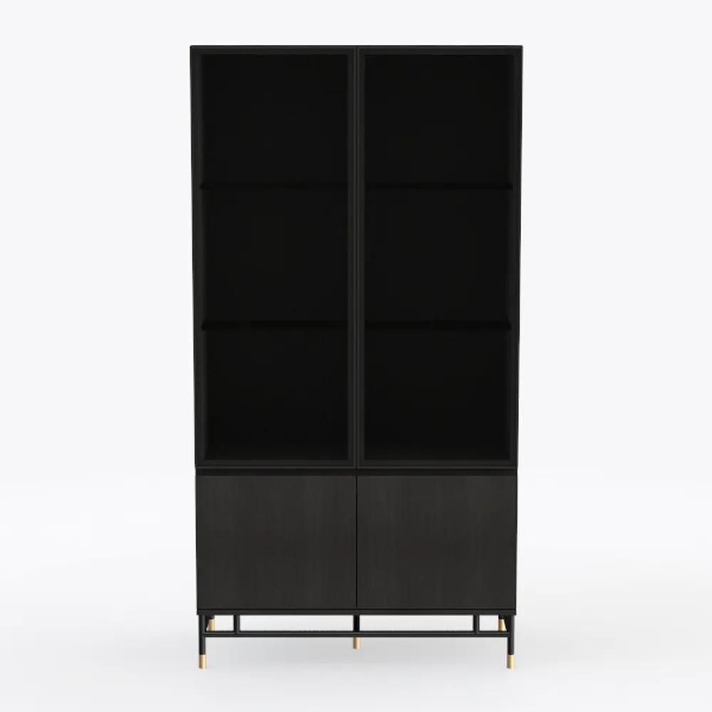 Black Metal Storage Cabinet, Metal Locker Storage