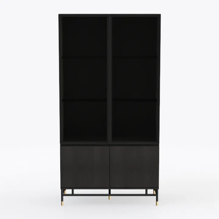 Black Metal Storage Cabinet, Metal Locker Storage