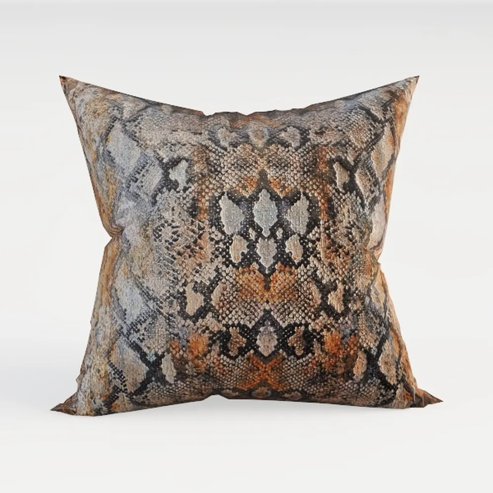 Contemporary Outdoor Pillow Cover 12x20 Inch