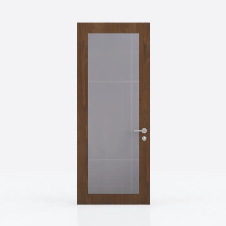 VDOMDOORS Front Exterior Prehung Metal-Plastic