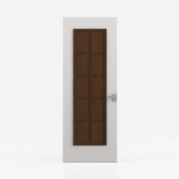 3D wooden door D-922B North American oak
