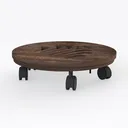 Starry Night Table, Moon Coffee Sofa Table, Large Right 45 Degree View