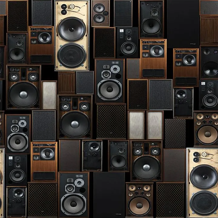 audio-themed wallpaper-Music Space