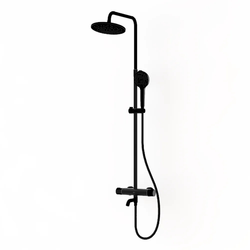Matte Black Outdoor Shower Fixture Bathroom Shower