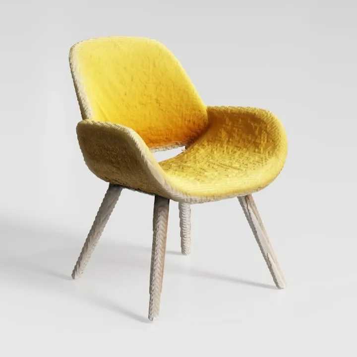 We're it, Nola Wood Frame Modern Side Chair with