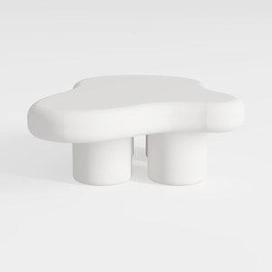 Irregular Coffee Table, Modern Low Coffee Table