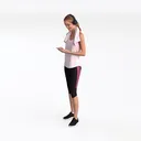 woman-Home Gym Equipment Left 45 Degree View