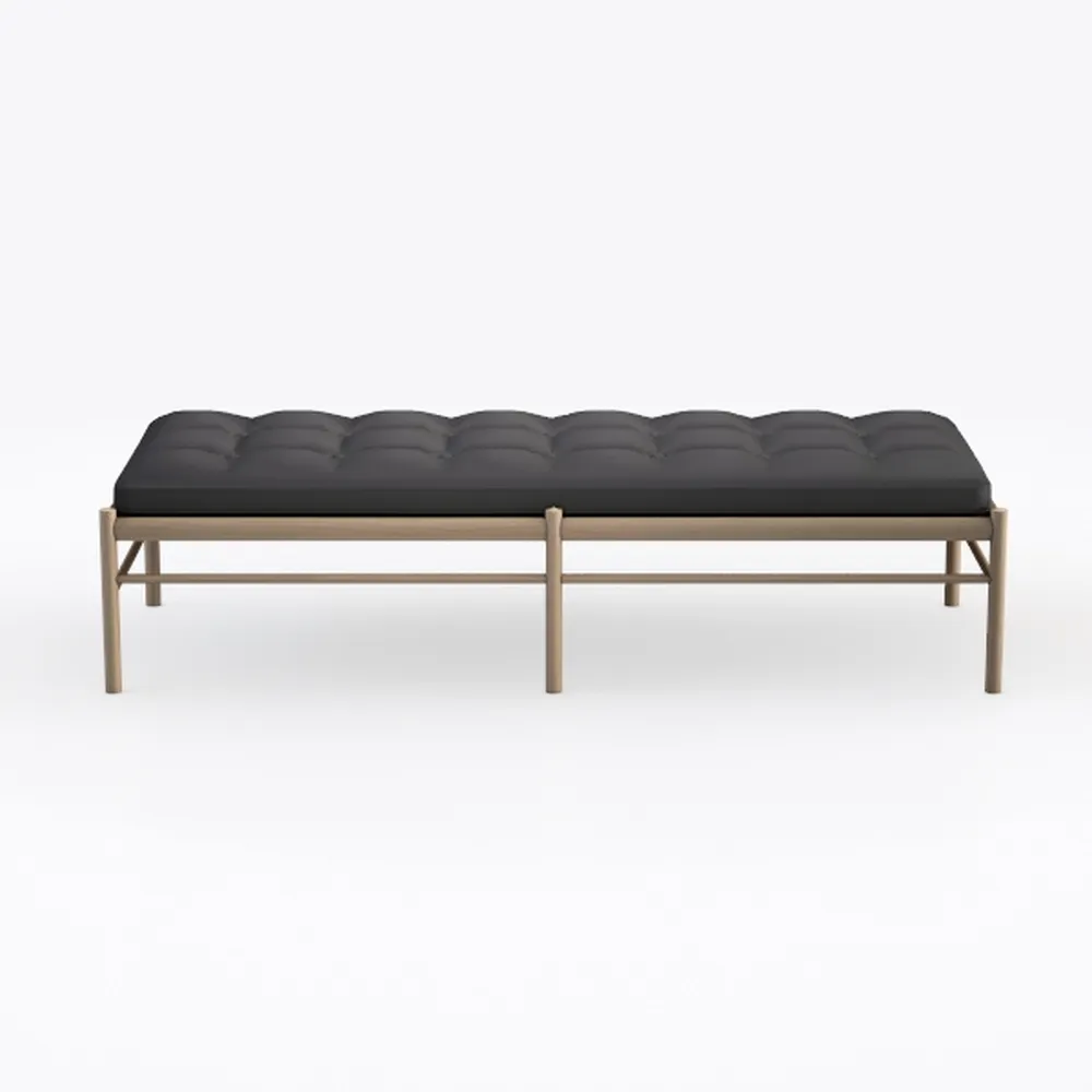 Baxton Studio Daybed, Single, Grey/Walnut