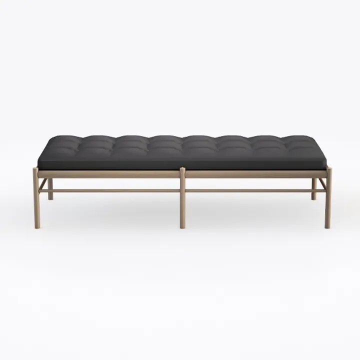 Baxton Studio Daybed, Single, Grey/Walnut