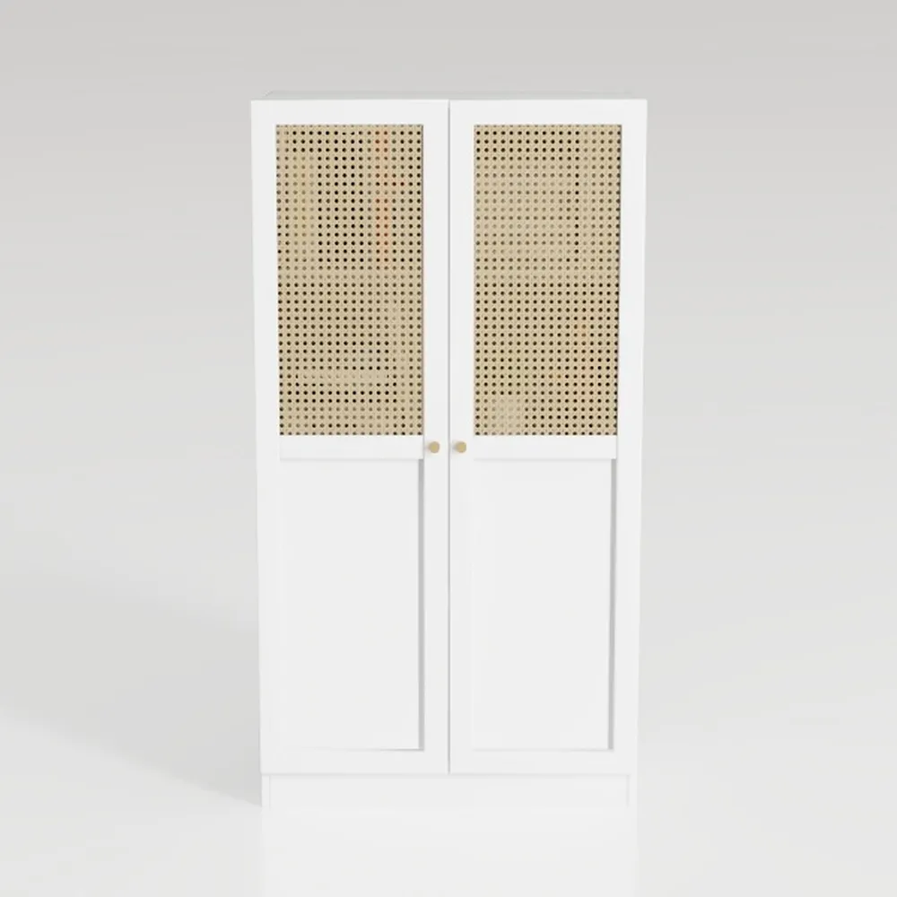 71" Kitchen Pantry Cabinet, Farmhouse Storage