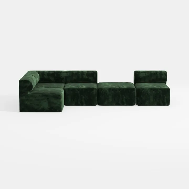 Modular Sectional Sofa Couch, L Shaped Sectional