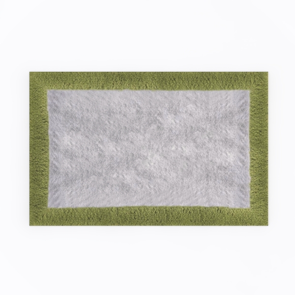 &quot;&quot;&quot;Tuscany&quot;&quot; Bath Rugs Light Green&quot;