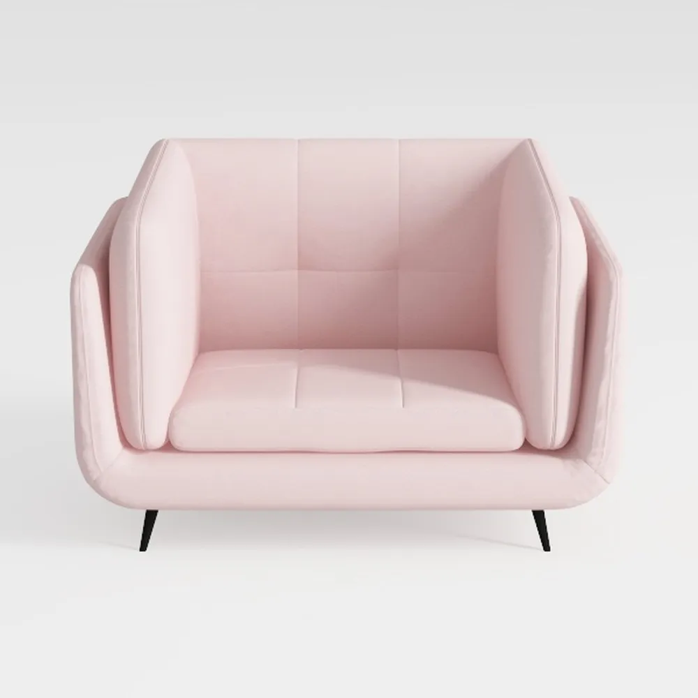 Yaheetech Accent Chairs, Modern Barrel Chair, Soft