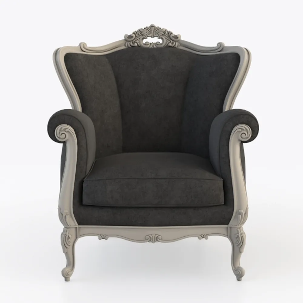 UXENAFANA Armchair, Midcentury Modern Chair with U