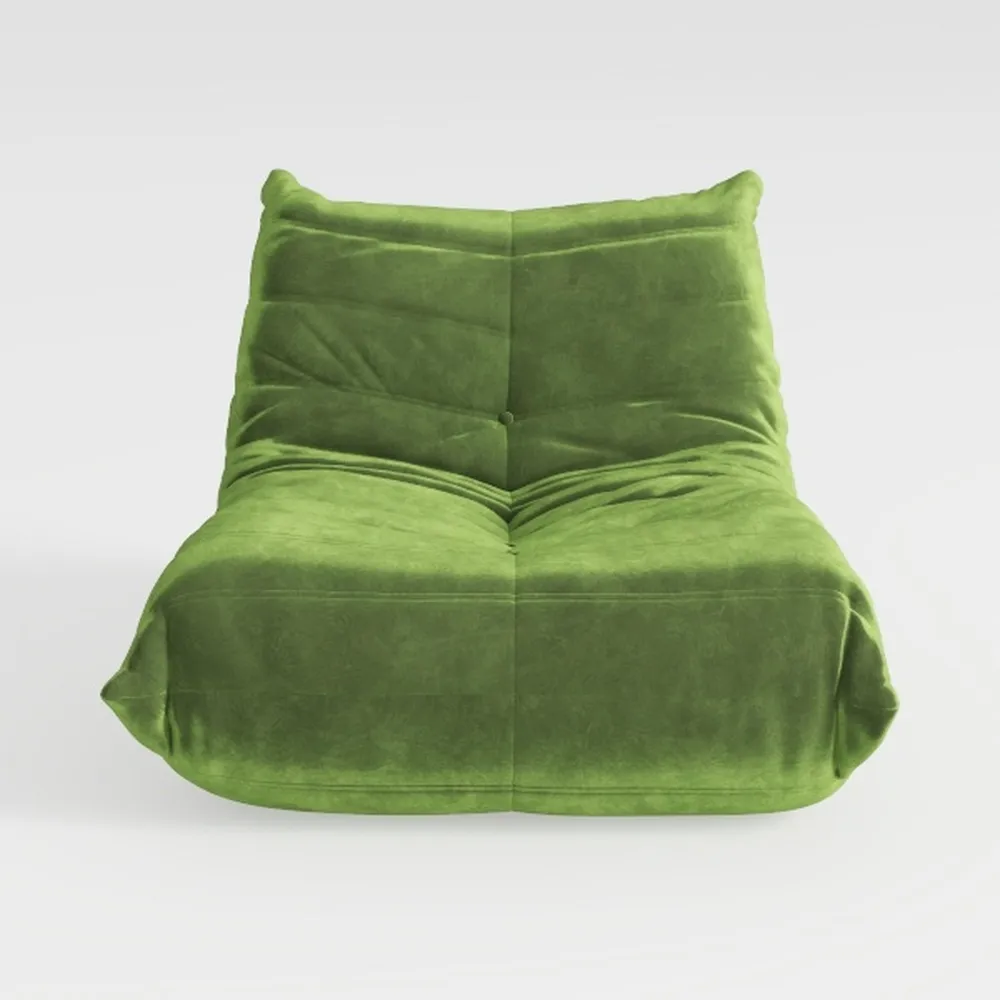 N&V Fireside Corner Chair, Mid Century Armless