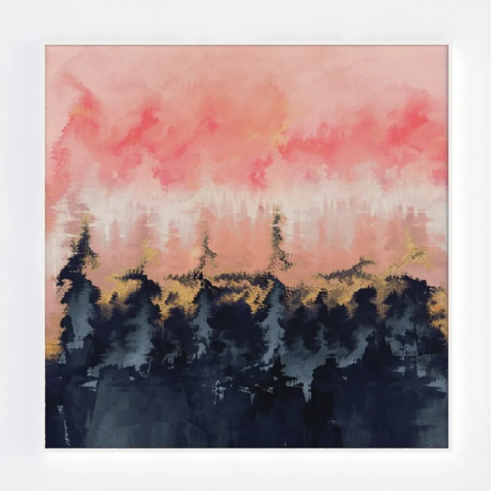 Wexford Home Floral Canvas Wall Art Print