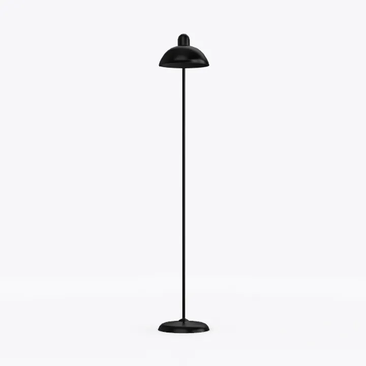 Minimalist Black Metal Floor Lamp 3D Model