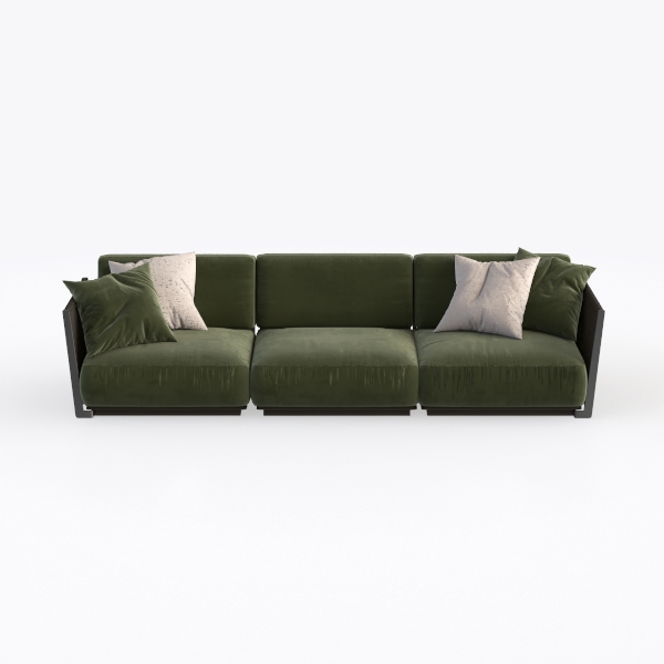 ovios 104&quot; Cloud Sectional Couch with L-Shape