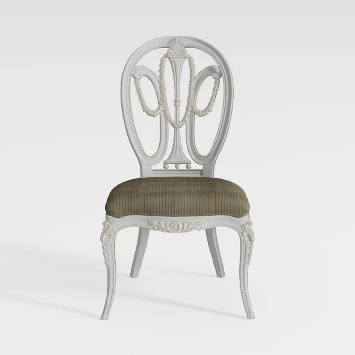 Baxton Studio Clairette Beige Linen French Style N