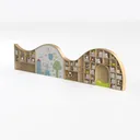 bookcase-Library Left 45 Degree View