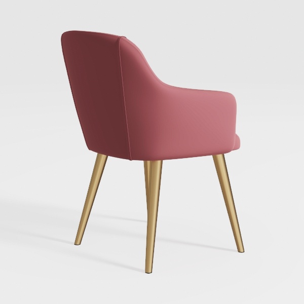 Nrizc Velvet Dining Chairs Set of 2, Tufted