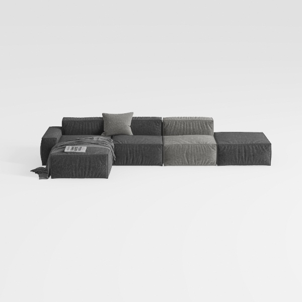 L Shape Sofa & Boneless Couches for Living Room