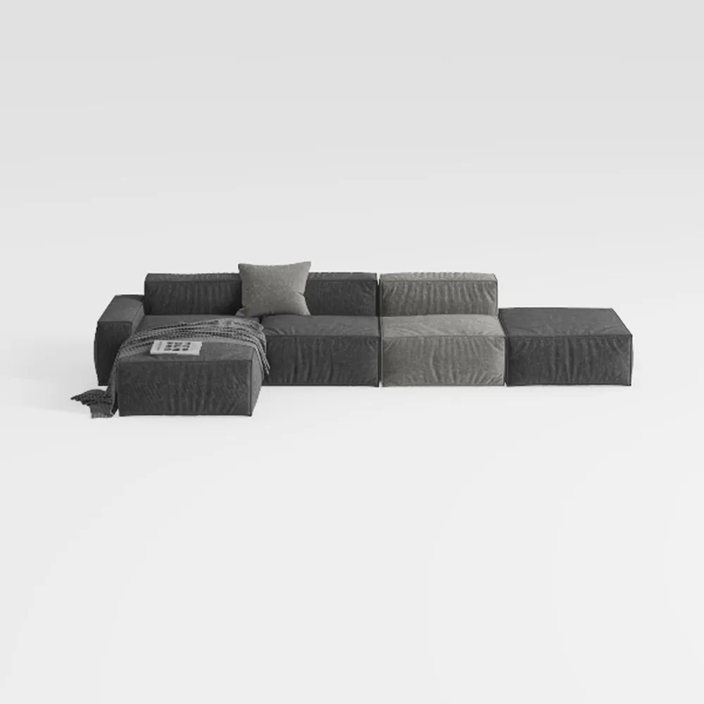 L Shape Sofa & Boneless Couches for Living Room