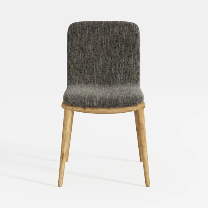 Aoowow Chenille Fabric Upholstered Side Chairs Set
