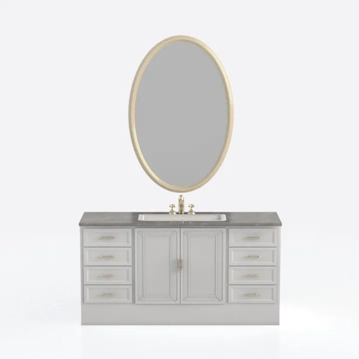 T4TREAM Farmhouse 6 Drawers Dresser for Bedroom,