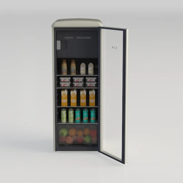 Mini Fridge with Freezer - 3.2 Cu.Ft Single Door