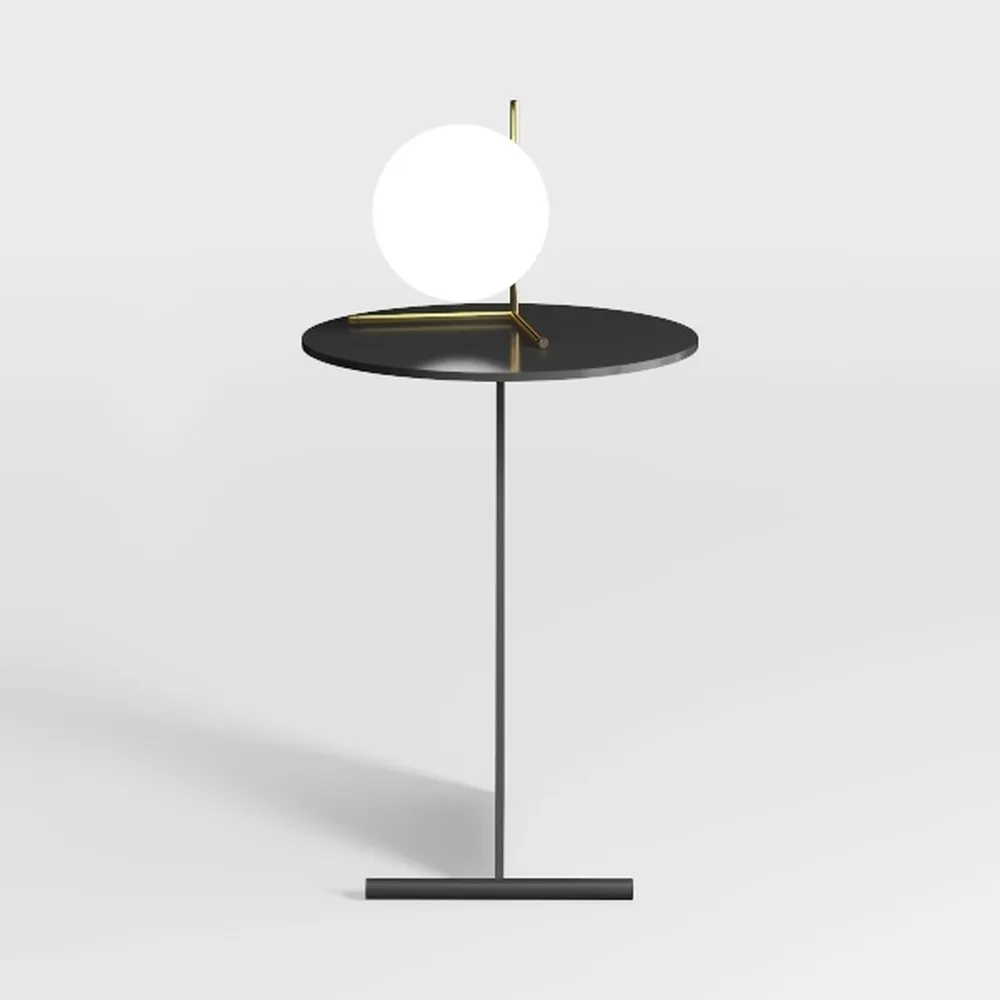 Furmax Bistro Pub Table Round Bar Height Cocktail