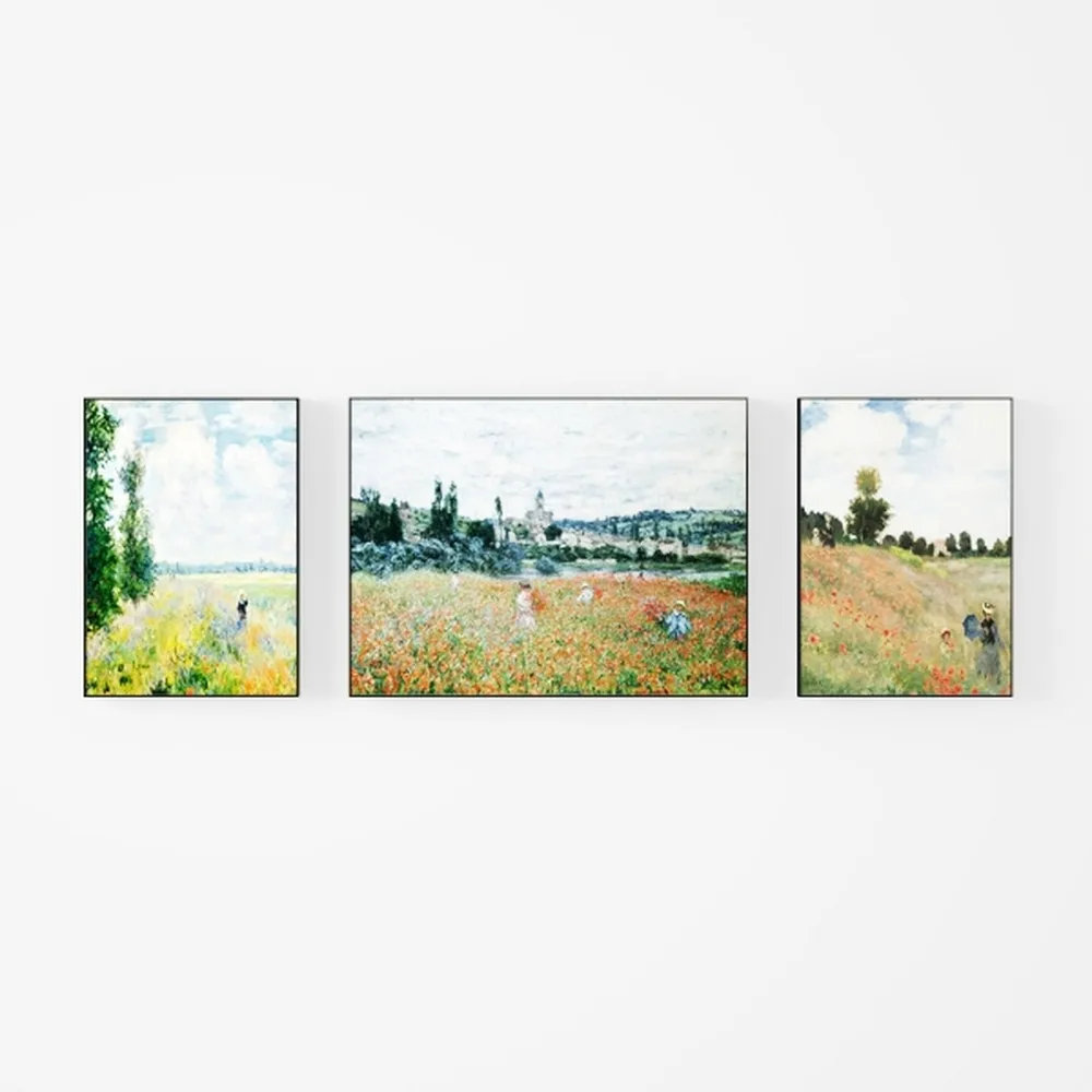 Botanical Bathroom Wall Art Canvas Prints,Framed