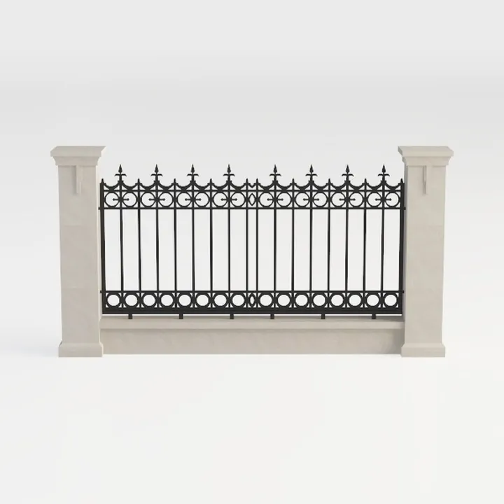 wrought iron fence-Cozy Garden Fences & Gates