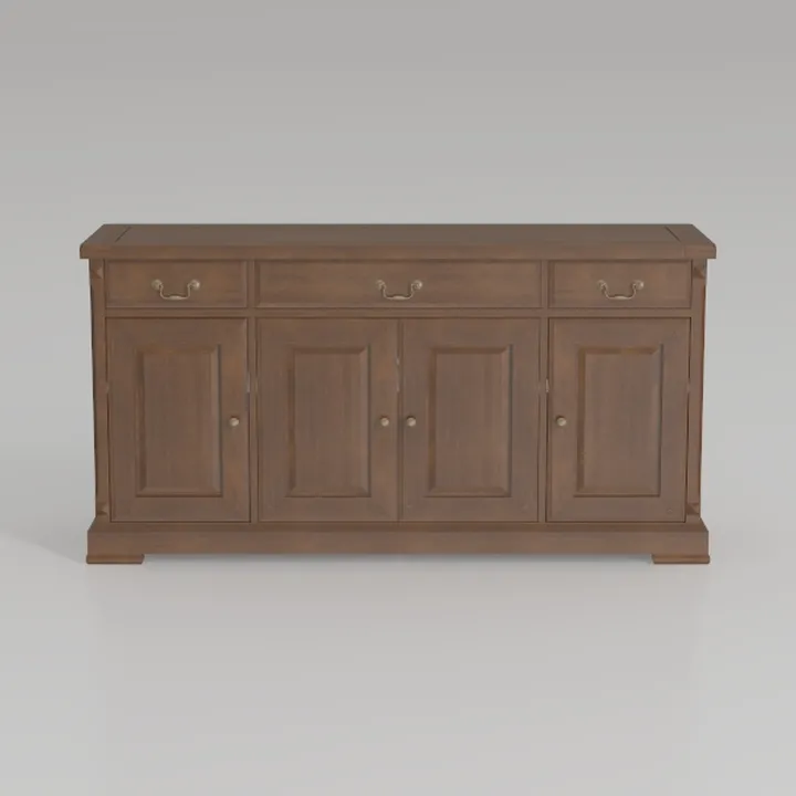 HULALA HOME Sideboard Storage Cabinet, Traditional