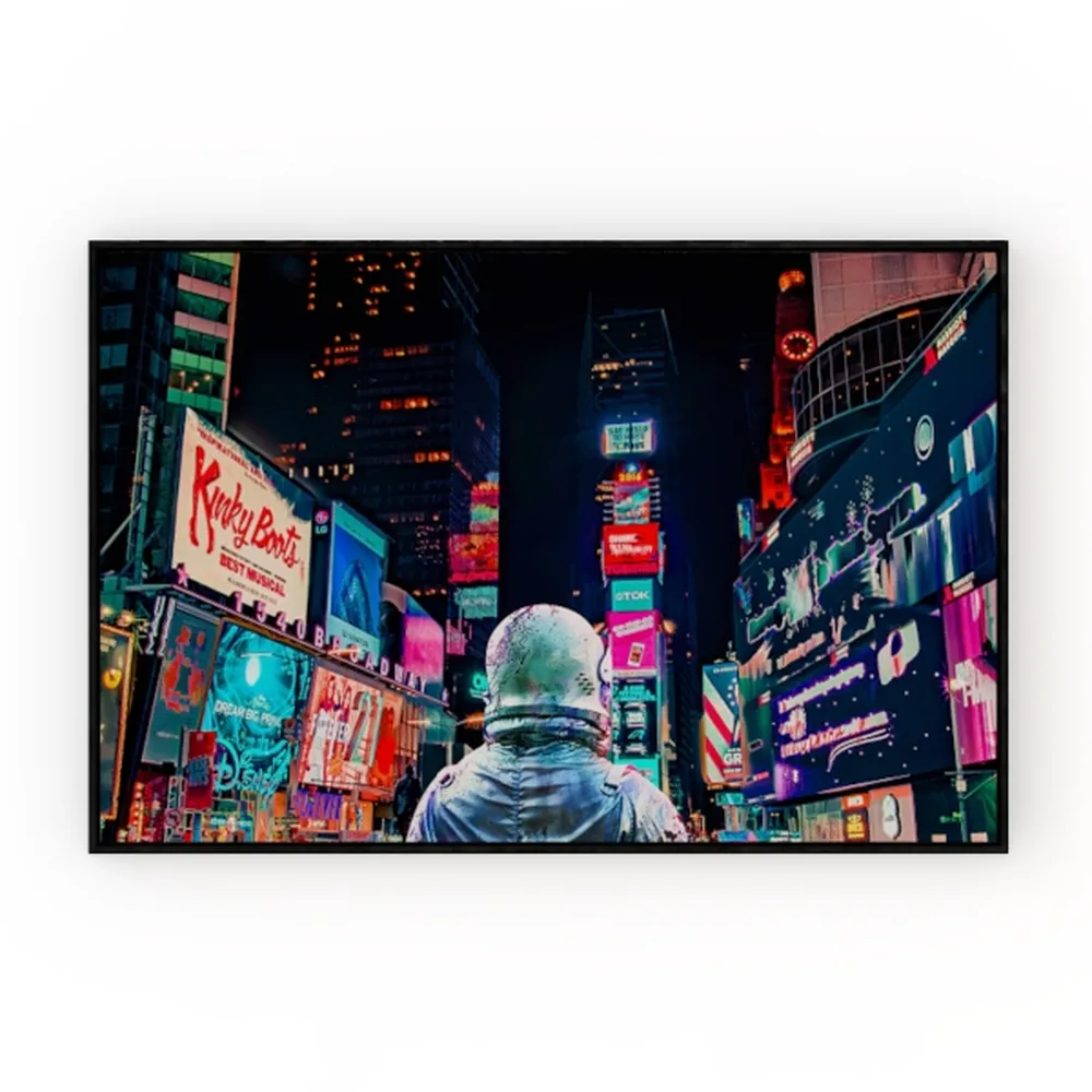 Flower Pictures Wall Decor Living Room Colorful