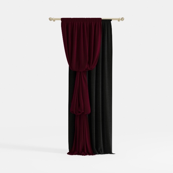 curtain-Baroque Splendor