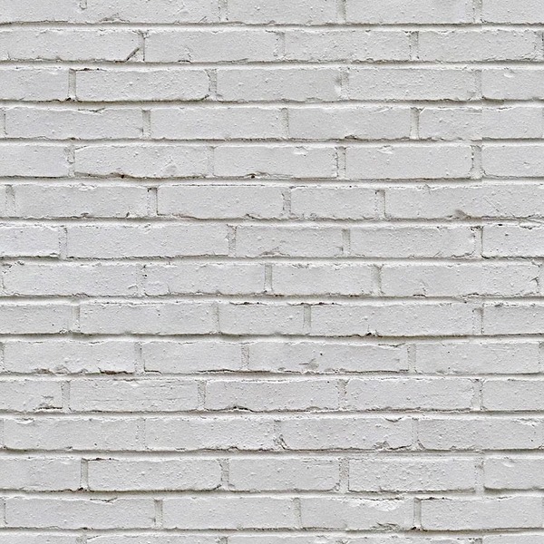 Brick Wall - White