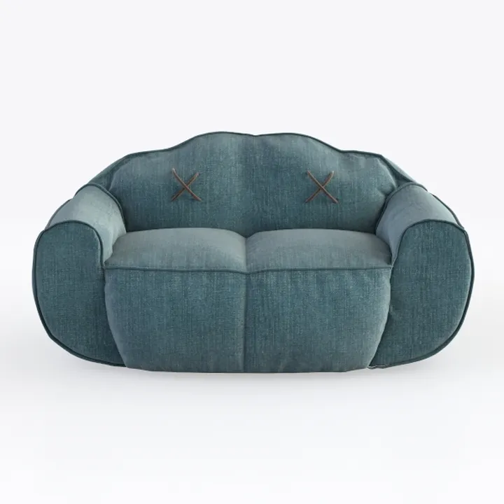 SSC SATITUNCASA 102“ Luxury Modern Boucle Curved