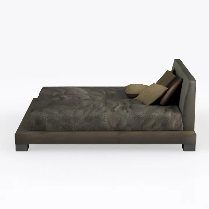 DLCQIJI European Style Wood Bed, Full Size Storage
