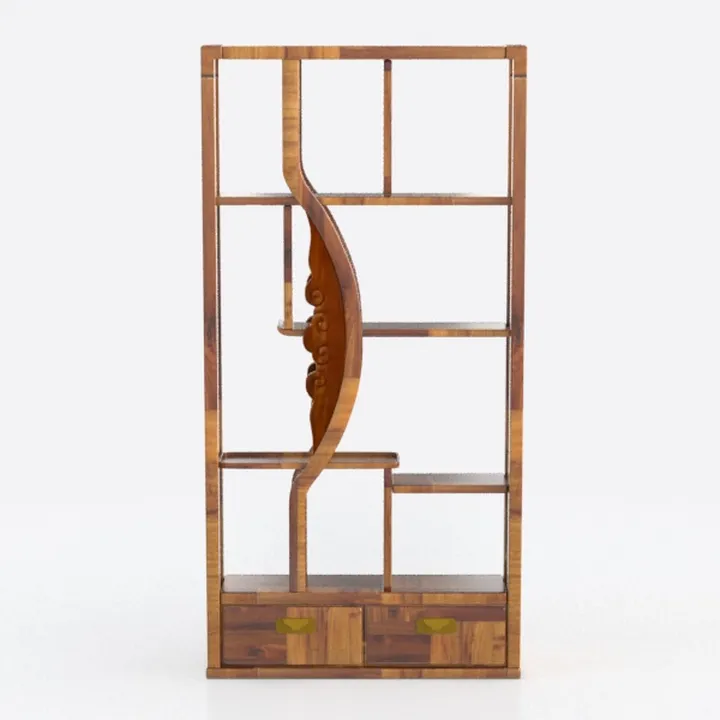Tribesigns 5-Tier Etagere Bookshelf, 66" Tall